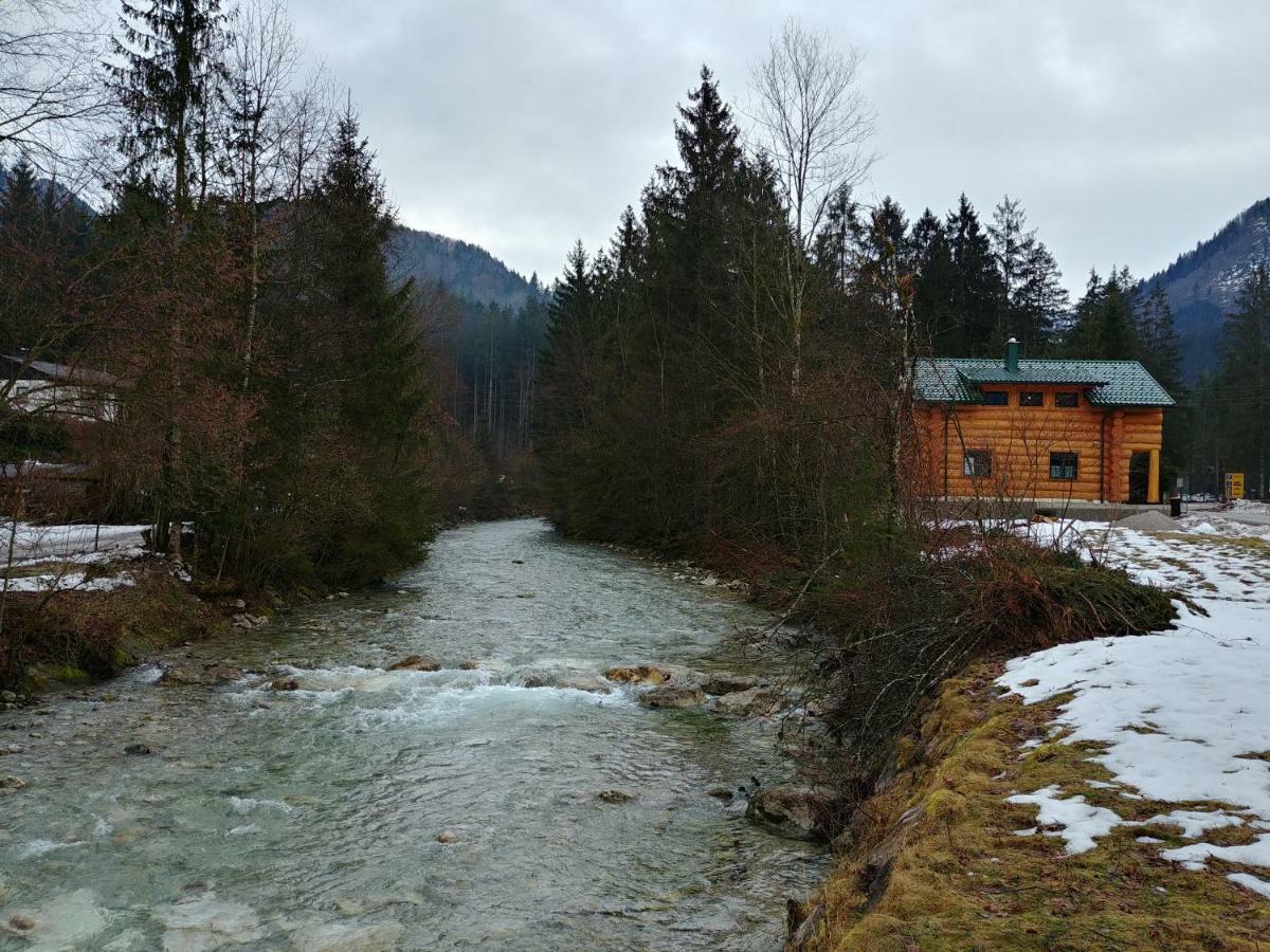 Ferienwohnungen Blockhaus - Zwergenhaeusl Gruenau Im Almtal Luaran gambar